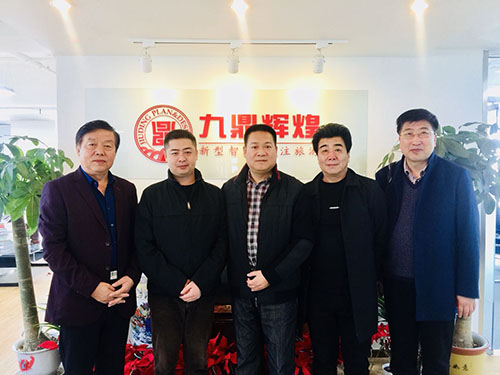 古交市福福山生態(tài)旅游區一行來(lái)我院接洽田園綜合體規劃項目